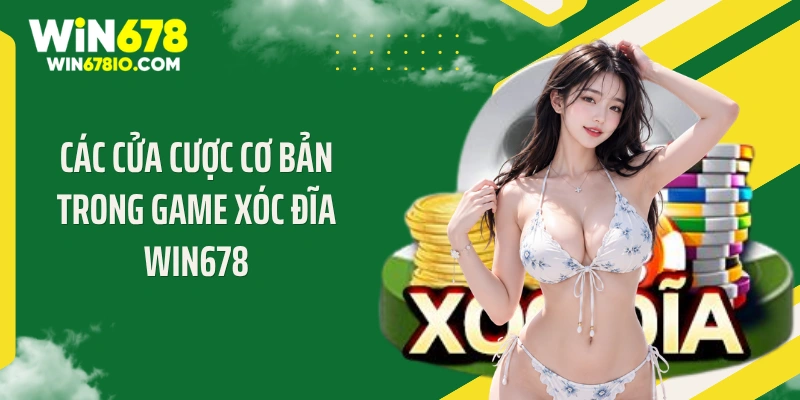 Xóc Đĩa WIN678 - Bí Thuật "Lấy Tiền Nhà Cái" Siêu Dễ Các cửa cược cơ bản trong game xóc đĩa WIN678