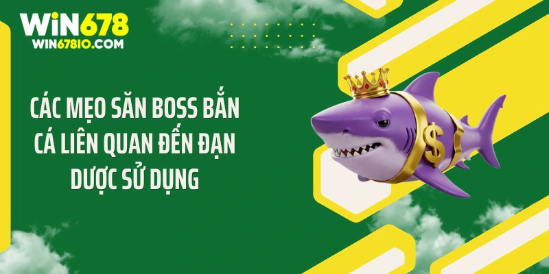 Mẹo Săn Boss Bắn Cá: Bí Quyết Vàng 2026 Tại Win678 Các mẹo săn boss bắn cá liên quan đến đạn dược sử dụng