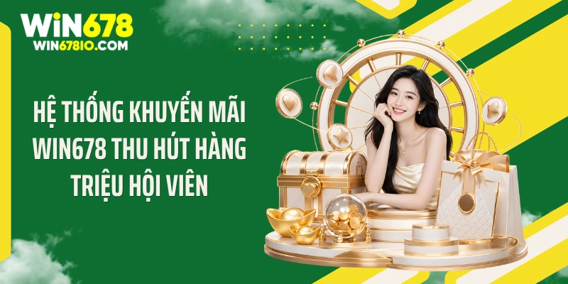 Hệ thống khuyến mãi WIN678 thu hút hàng triệu hội viên