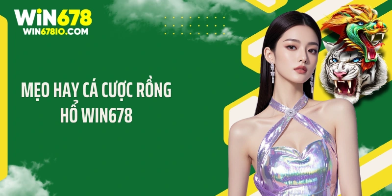 Rồng Hổ Win678: Top Các Bí Quyết Trúng Lớn Cực Kỳ Hay Mẹo hay cá cược rồng hổ Win678
